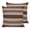 Brown, Espresso, Chocolate, Sepia, variant on Pillow Covers 20x20 Set of 2, Modern Minimalist Lines Throw Pillow Covers Decorative Couch Cushion Cover, Pink Lines Stripes Pattern Microfiber Soft Square Pillowcases for Bedroom Living Room Sofa
