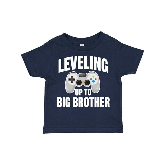Inktastic Leveling Up to Big Brother Boys Toddler T-Shirt