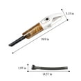 thumbnail image 3 of Tuphregyow Wireless Handheld Car Vacuum Cleaner - Portable Wet and Dry Vacuum Cleaner for Household Cleaning, Removes Dirt and Debris White, 3 of 7