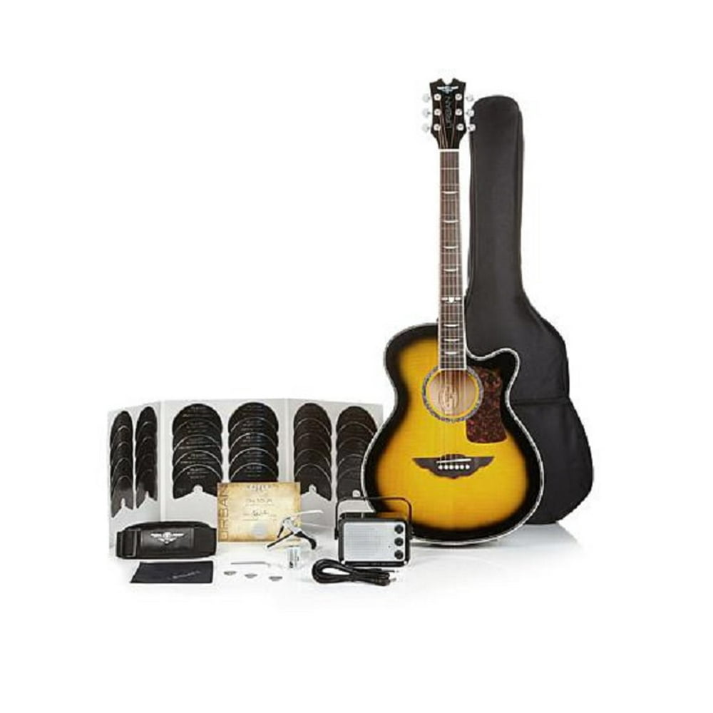 Keith Urban Acoustic Electric Guitar On Tour 40pc Guitar Pkg Brazilian