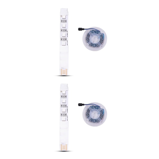 Bearachild Tira de luz USB Powered USB Powered APP Control remoto con puerto de 4 pines Controlador LED regulable inteligente compatible con Bluetooth Set 4 Type1 NO1 Bearachild CBP181221