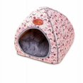 thumbnail image 2 of Cama para perros y gatos oso de fresa Yurta azul L, 2 of 5