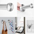 thumbnail image 3 of 6X coat hook wardrobe hook stainless steel wall hook coat hook wardrobe, 3 of 5