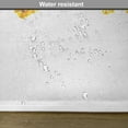 thumbnail image 6 of Ambesonne Fall Place Mats Set of 4, Blooming Flowers Garden, Standard Size, Yellow Brown, 6 of 6