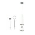 thumbnail image 1 of Electric Wireless Milk Frother Egg Beater USB Wireless Egg Charging Maker Mixer Coffee Whisk Tools Handheld Foamer High Speed Stirrer White, 1 of 9