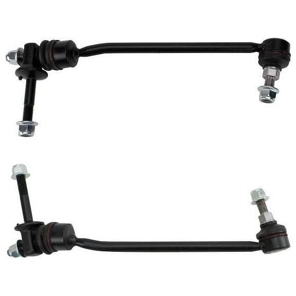 Front Sway Bar Link Kit 2 Piece - Compatible with 2015 - 2020 Mercedes-Benz C300 4Matic 2016 2017 2018 2019