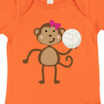 thumbnail image 4 of Inktastic Cute Volleyball Girl Monkey Girls Baby Bodysuit, 4 of 5