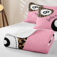 thumbnail image 4 of Homewish Leopard 8 Ball Lucky Twin Quilt Set, Sport Twin Coverlet Set for Girls and Boys, 2pcs, 1 Comforter and 1 Pillowcase, 4 of 7