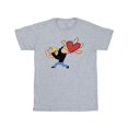thumbnail image 1 of Johnny Bravo Mens Heart Present T-Shirt, 1 of 3