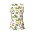 thumbnail image 5 of Lsque Cute Frog Printed Workout Tank Tops for Women, Athletic Sports Tank Tops, Compression Sleeveless Dry Fit Shirts,Sleeveless Yoga Shirt-Medium, 5 of 9