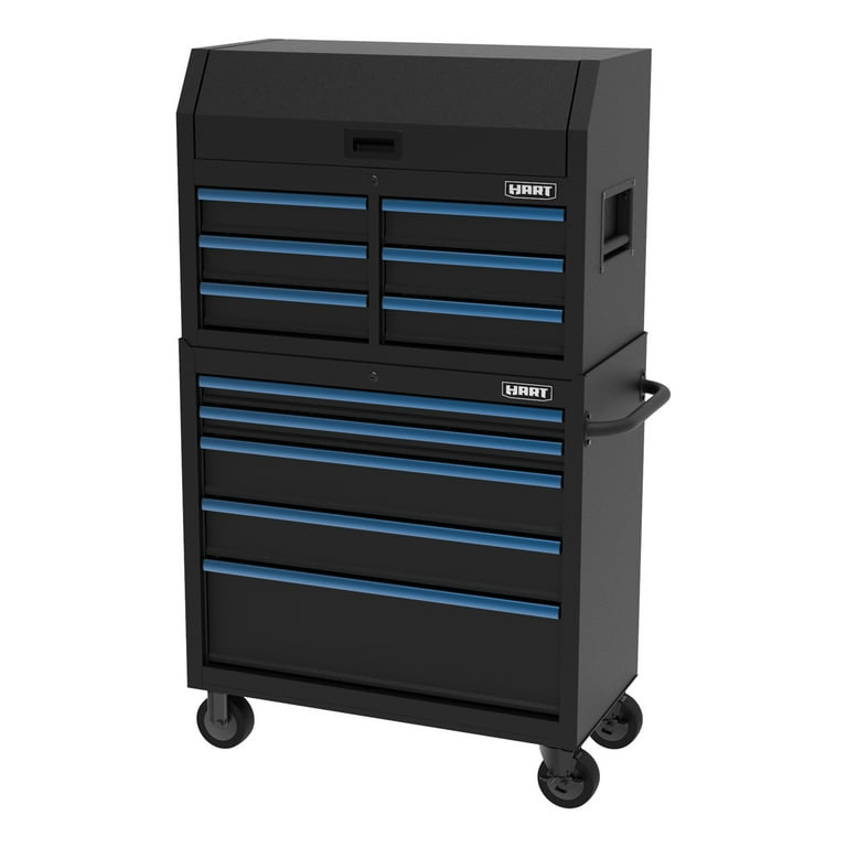HART 36-Inch 6-Drawer Heavy-Duty Steel Tool Chest, Locking Storage