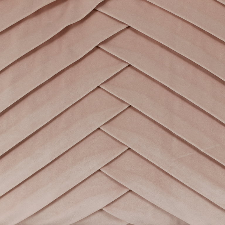 James pleated velvet pillow online