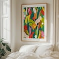thumbnail image 5 of Botanical Symphony - India Illustration Floral Botanical Modern Art Pattern Abstract Tropical Oak Framed Wall Art Print 18 x 24 inches, 5 of 12