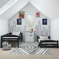 thumbnail image 4 of DHP Sierra Transitional Twin Bunk Beds for Kids, 4 of 7