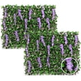 thumbnail image 1 of Expandable Fence Privacy Screen for Balcony Patio Outdoor, 2PCS Faux Ivy Fencing Panel for Backdrop Garden Backyard Home Decorations, 1 of 7