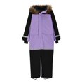 thumbnail image 5 of ZQUUVOU Children's Waterproof Ski Suit Thermal Snow Windproof Jacket Pants Set for Boys Girls Winter Activities Purple B, 5 of 9