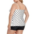 Women Plus Size Tankini Swimsuits Two Piece Tummy Control Bathing Suit