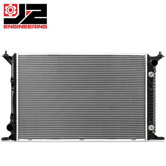 J2 Engineering for 08-15 Audi S5 RS5 OE Style Replacement Full Aluminum Core Cooling Radiator