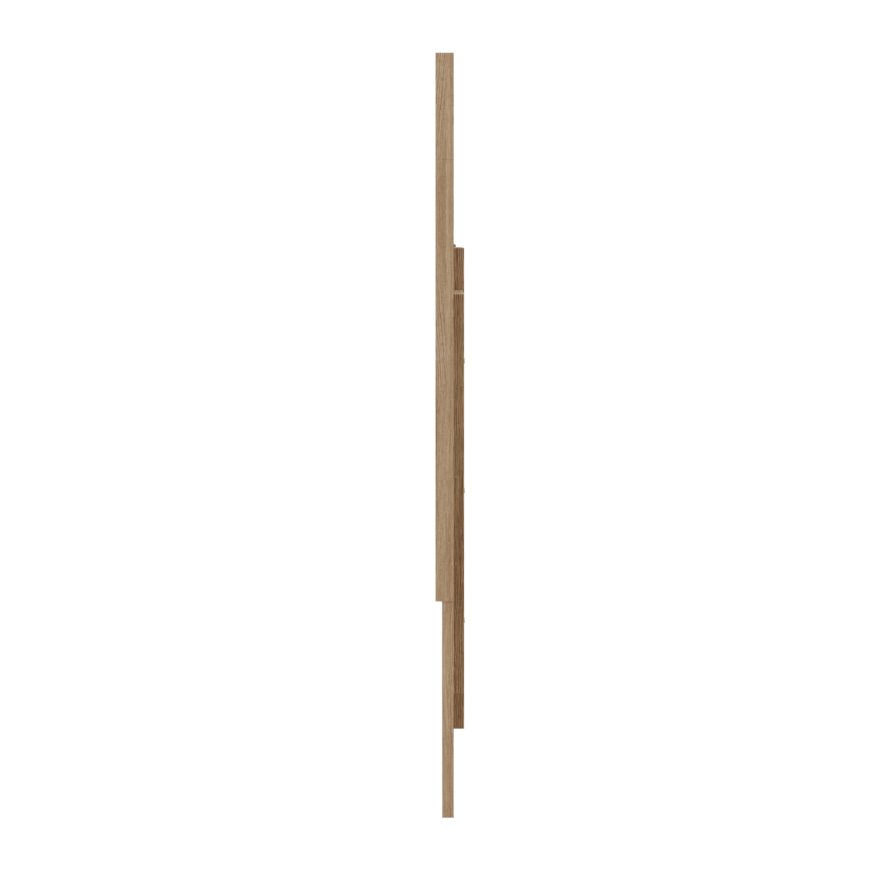 Nexera Malibu Queen Size Headboard, Brown Oak