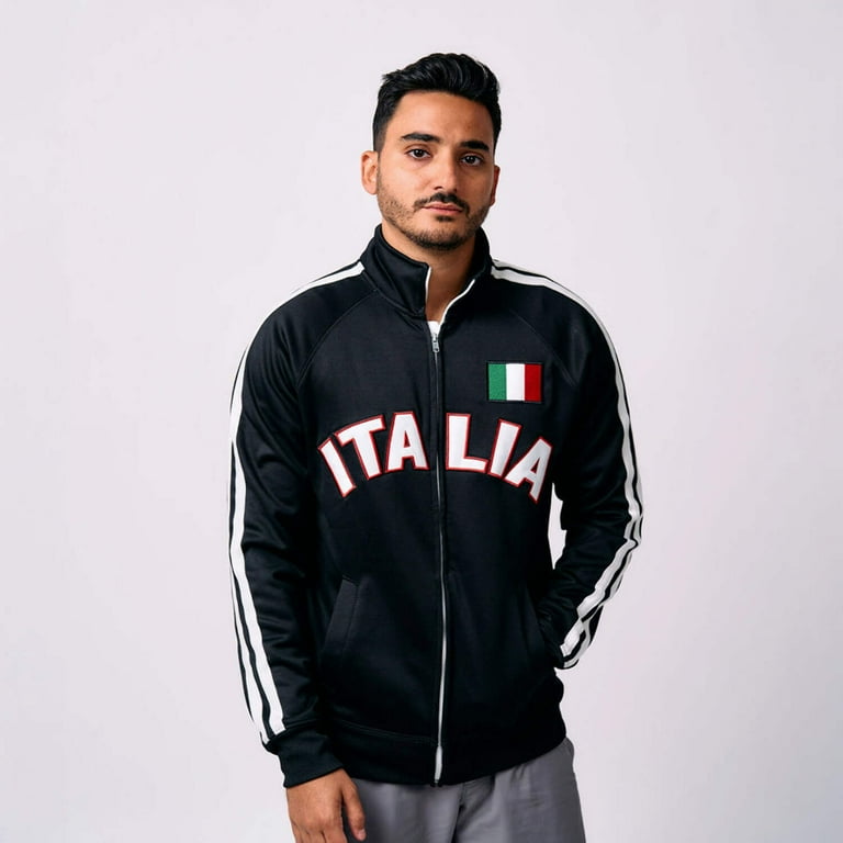 Italia Track Jacket - Walmart.com