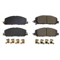 thumbnail image 4 of Power Stop Brake Pad 17-2230 Z17 Evolution; FMSI Number D2230; Carbon-Fiber Ceramic; Set Of 4; With Premium Stainless Steel Hardware, 4 of 4