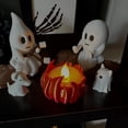 thumbnail image 6 of Ghost Campfire Flickering Night Light Ghost Campfire Gathering | Spooky Halloween Decor | Cute Ghost Figurine Set | Campfire Display | Haunted Ghost Scene | Ghost Adventures(2 Ghosts + Cat), 6 of 10