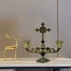 thumbnail image 4 of Candelabro europeo para bodas, candelabro decorativo, centro de mesa Bronce, 4 of 8