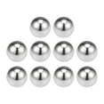 thumbnail image 1 of Uxcell Boules de Roulement Métriques en Acier Inoxydable 304 Grade G100 Boules de Précision 12mm /0.47 Pouces, 1 of 5