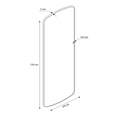 thumbnail image 3 of Espejo Cuerpo Completo Hometrends Aluminio Dorado, 3 of 4
