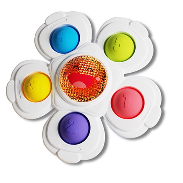 Sensoriales Baño Ventosa Spinner para Pequeños 1 A 3 Años