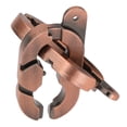 thumbnail image 4 of Brain Teaser Puzzles, Funny Intelligence Unlock Toy Exquisite Workmanship  For Educational Toy For Adults Antique Copper Wire Drawing, 4 of 8