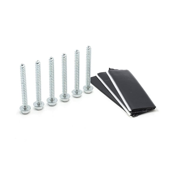 THE CIMPLE CO - Pitch Pad Kit - 6 Lag Bolts and (3) Mastic Pads - Antennas/Satellite Dish Mount