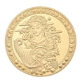 thumbnail image 1 of 5 monedas conmemorativas chapadas en oro de 12 constelaciones, regalo coleccionable Virgo Ehuebsd Libre de BPA, 1 of 7