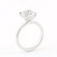 thumbnail image 5 of solitaire jewels 3CT Cushion Moissanite Solitaire Engagement Ring For Women, 10K Yellow Gold, 5 of 8