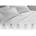 thumbnail image 3 of Lightweight coverlet King Set - White Rippled Texture - Exclusive to courtyard Hotels, Fairfield by Marriott and Residence Inn Includes 1 coverlet and 2 Shams, 3 of 5