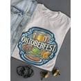 thumbnail image 3 of Oktoberfest Food And Drinks T-Shirt Women -Image by Shutterstock, Female Medium, 3 of 4