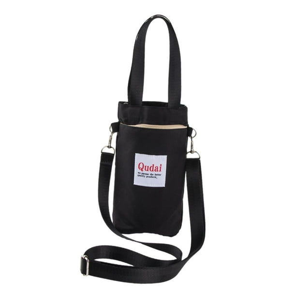 Funda para botella shamjiam multiusos para correr senderismo ciclismo Negro