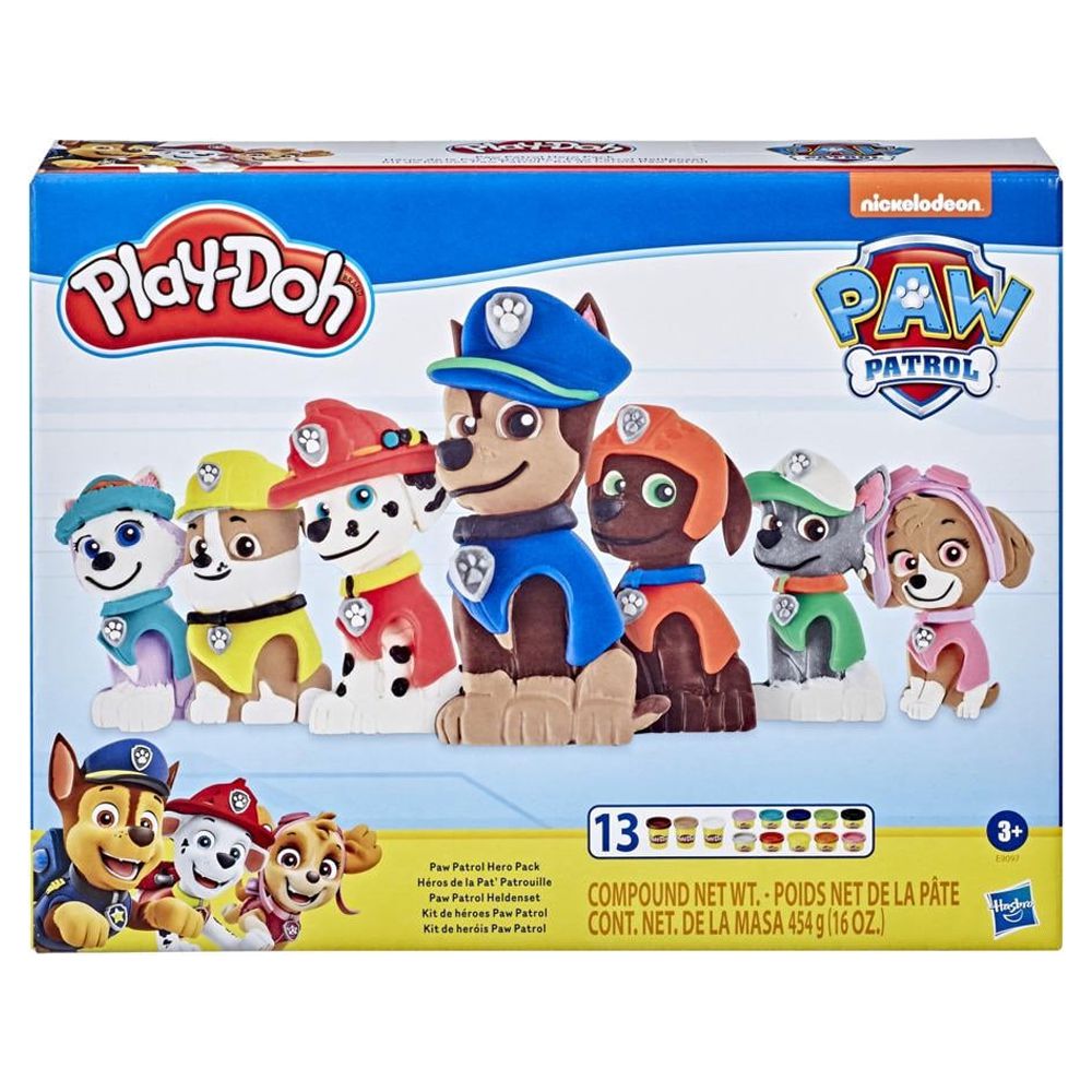 Play-Doh PAW Patrol Hero Pack Arts and Crafts Toy with 13 Non-Toxic Play-Doh Colors - image 3 of 3