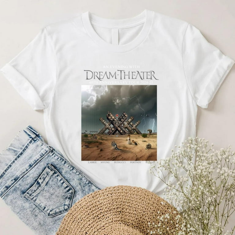 Dream Theater, 40周年ツアー記念Tシャツ 40th Anniversary Photo Tour Tee – Dream Theater
