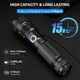 thumbnail image 3 of Linterna ECLINCO de 3 unidades, LED impermeable de 99.000 lm, 3 of 8