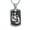 Silver, variant on Men's Stainless Steel Boxing Glove Pendant Necklace Dog Tag Punk Jewelry for Sports Lovers Gold