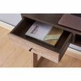 thumbnail image 6 of Furniture of America Velmore Writing Desk with Shelves in Weathered White Wood Finish, 6 of 7