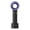 Black/Purple, variant on IDOLCO USB Rechargebale Handheld Fan, 1200 mAh Bladeless Mini Portable Fan with Base [White/Pink]