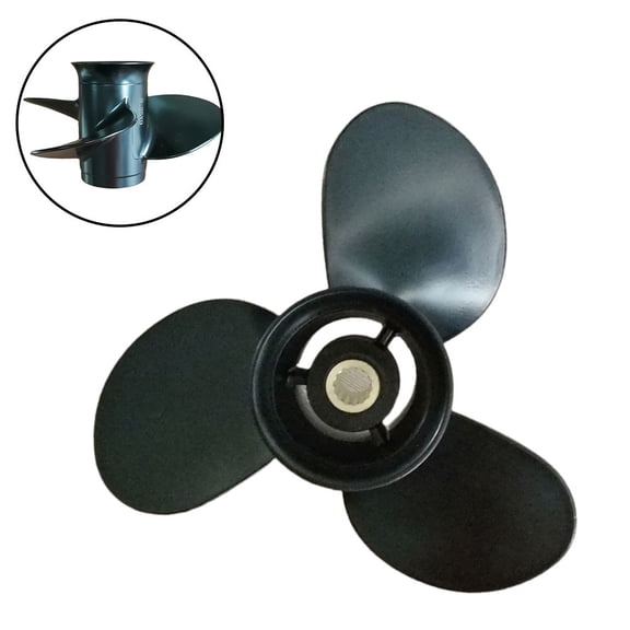 Boat Propeller 9 1/4x9 for Mercury 9.9-20HP Tohatsu Engine 9.9HP 15HP 18HP