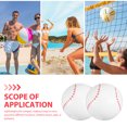 thumbnail image 3 of YSNOOWE 3Pcs Inflatable Baseball Balls White PVC Pool Balls for Beach Outdoor Fun and Sports Activities, 3 of 8