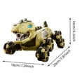 thumbnail image 3 of Dinosaur Remote Control Car Eight Wheel Sound Controlled Toy With Realistic Spray Function High Capacity Battery Motion Sensor Control For Indoor And Outdoor, 3 of 9