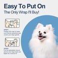 thumbnail image 3 of Envoltura para perros HONEY CARE All-Absorb A25 para hombre, tamaño mediano, 50 unidades, 3 of 6