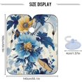 thumbnail image 2 of Mushroom Flower Salon Cape, Hair Cutting Cape with Snaps, Professional Large Barber Stylist Hairdresser Cape, Waterproof Machine Washable, 65" x 55”, 2 of 7