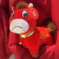 thumbnail image 4 of 2026 Smiling/Crying Year of The Horse Plush Toys, 7.8/9.8 Inch Cry-Cry/Smile-Smile Horses Stuffed Animals, Year of 2026 Horses Mascot Statue Soft Toys Plushies for Home Decorations, 4 of 10