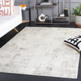 thumbnail image 2 of SAFAVIEH Hanna Lynna Distressed Area Rug, Ivory Grey/Dark Grey, 4' x 6', 2 of 7